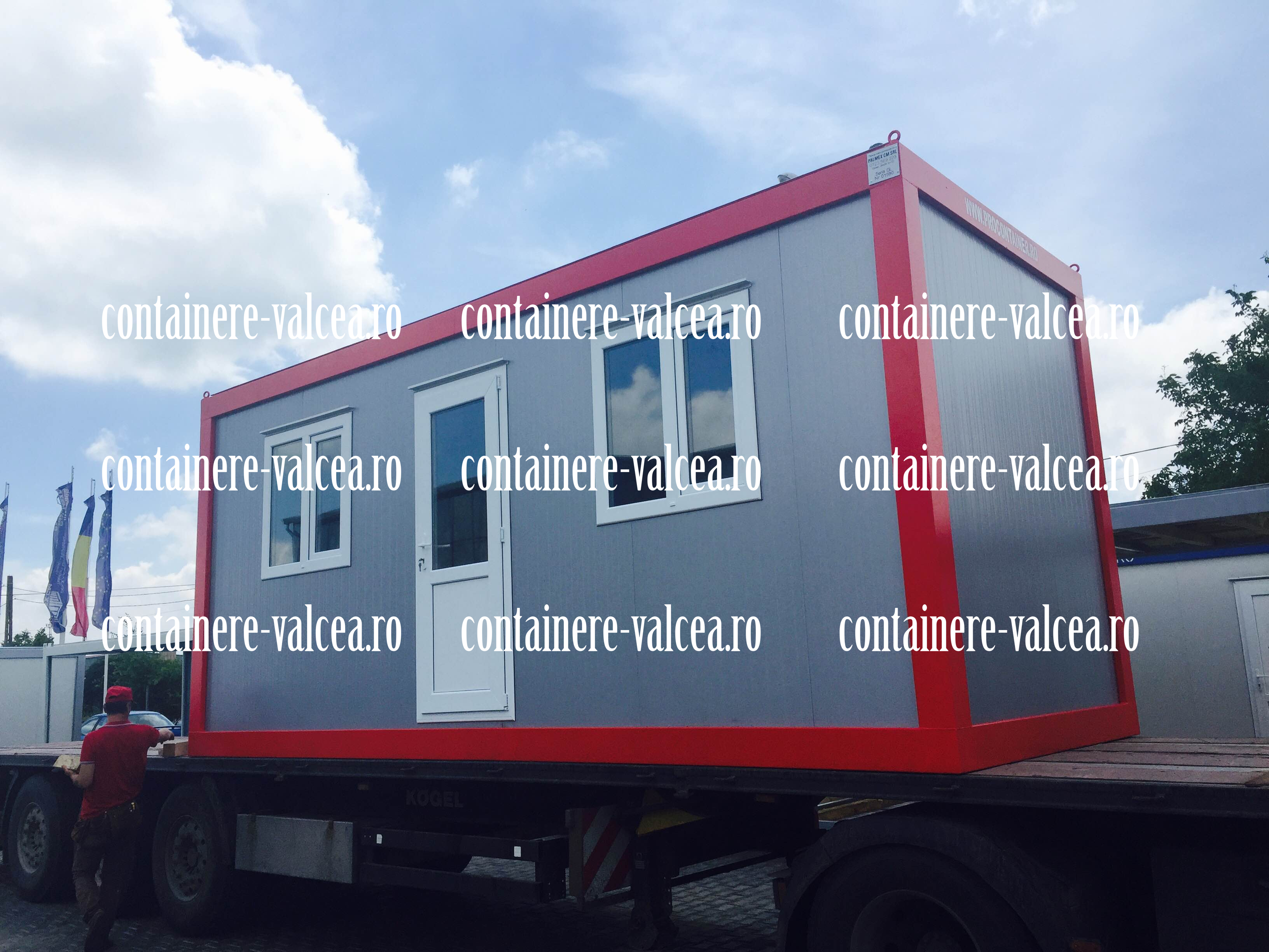 casa din containere. Valcea