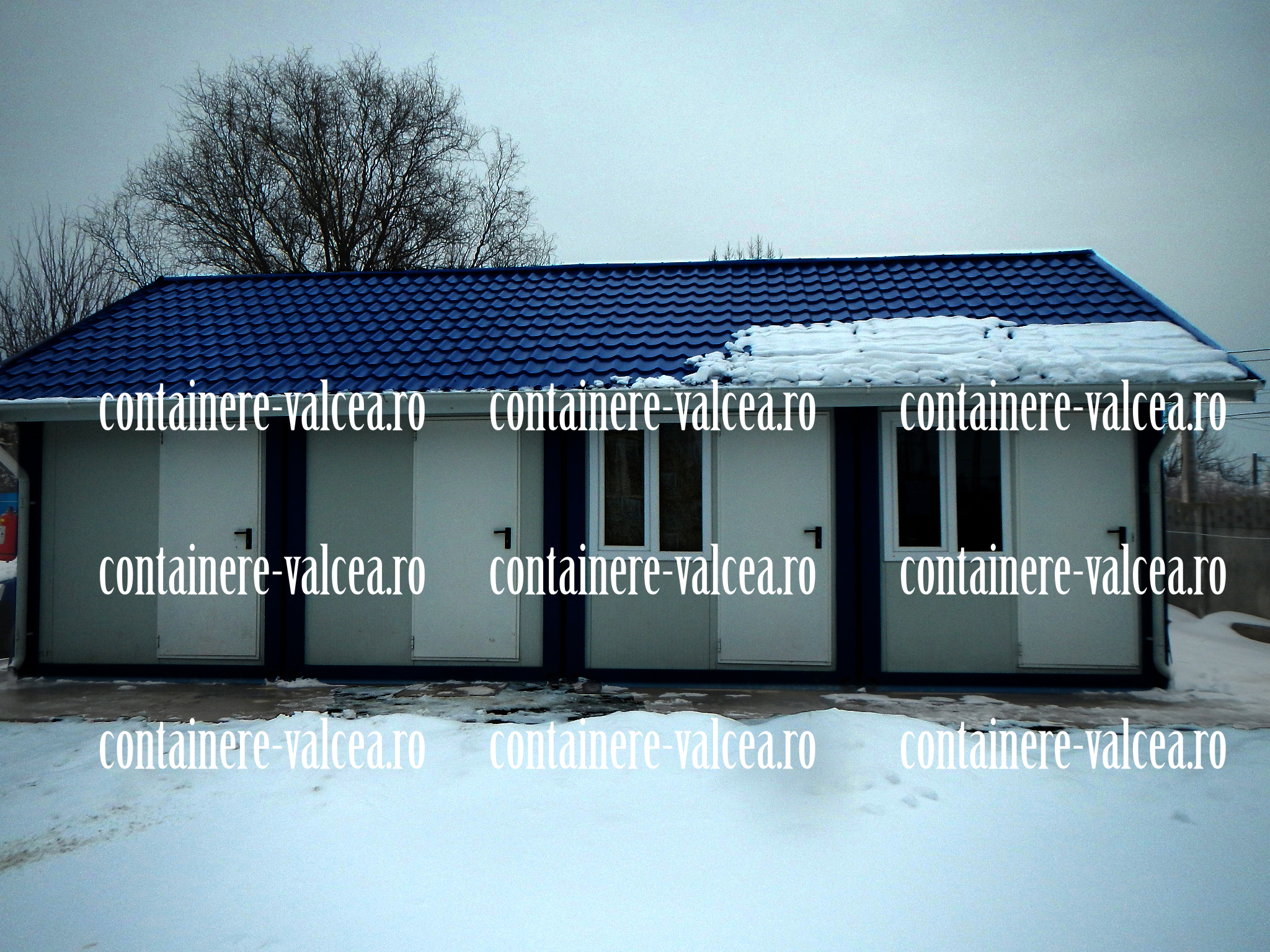 container metalic second hand pret Valcea