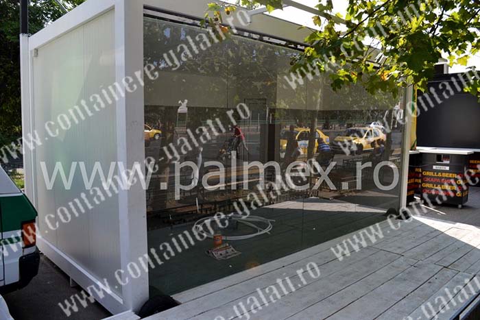 container perte geam Valcea