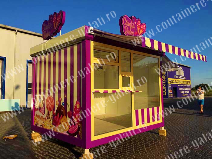 containere magazin cofetarie Valcea